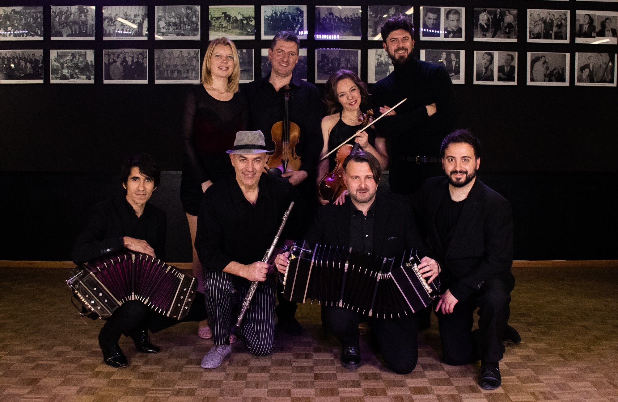 ensemble Hyperion Tango Sonos orchestre musique live bal prayssac argentine tango ball festival