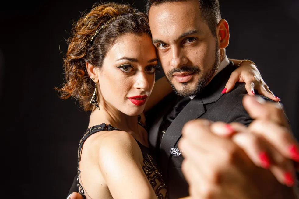 Laura d'Anna Sebastiàn Acosta prayssac tango argentin maestro