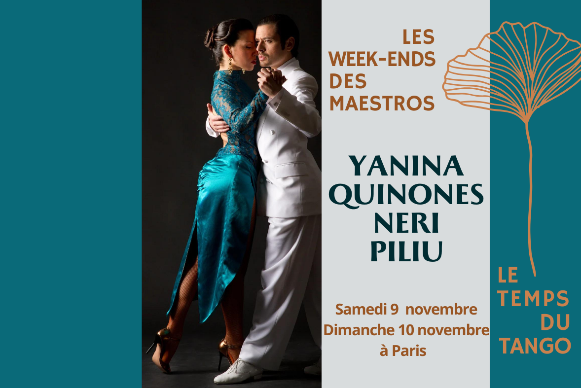 stages maestros mensuels à Paris Yanina Quiñones et Neri Piliu