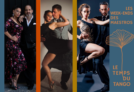 stages maestros mensuels à Paris Le Temps du Tango Marcela Guevara et Stefano Giudice